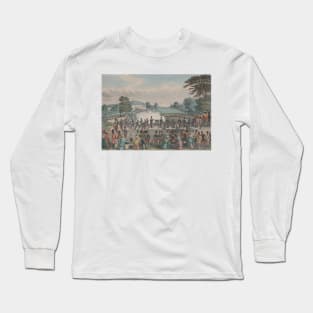 Mortar Battery at Woolwich by Charles Hunt Long Sleeve T-Shirt